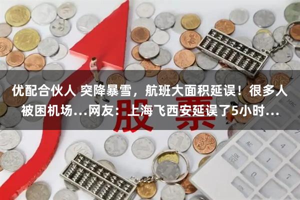 优配合伙人 突降暴雪，航班大面积延误！很多人被困机场…网友：上海飞西安延误了5小时…